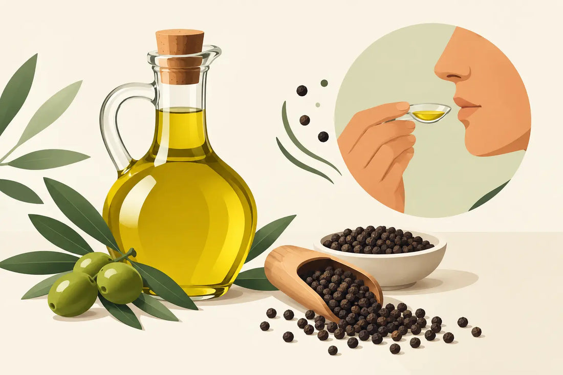 Why Oil Tastes Peppery and Why It Matters