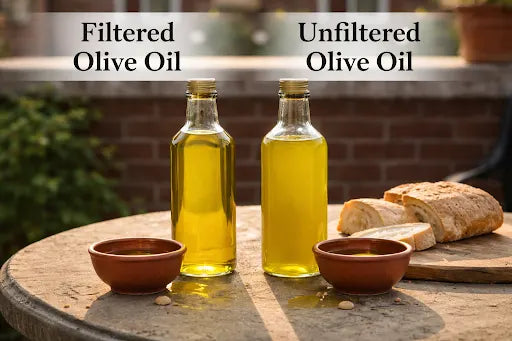 Filtered vs. Unfiltered Olive Oil