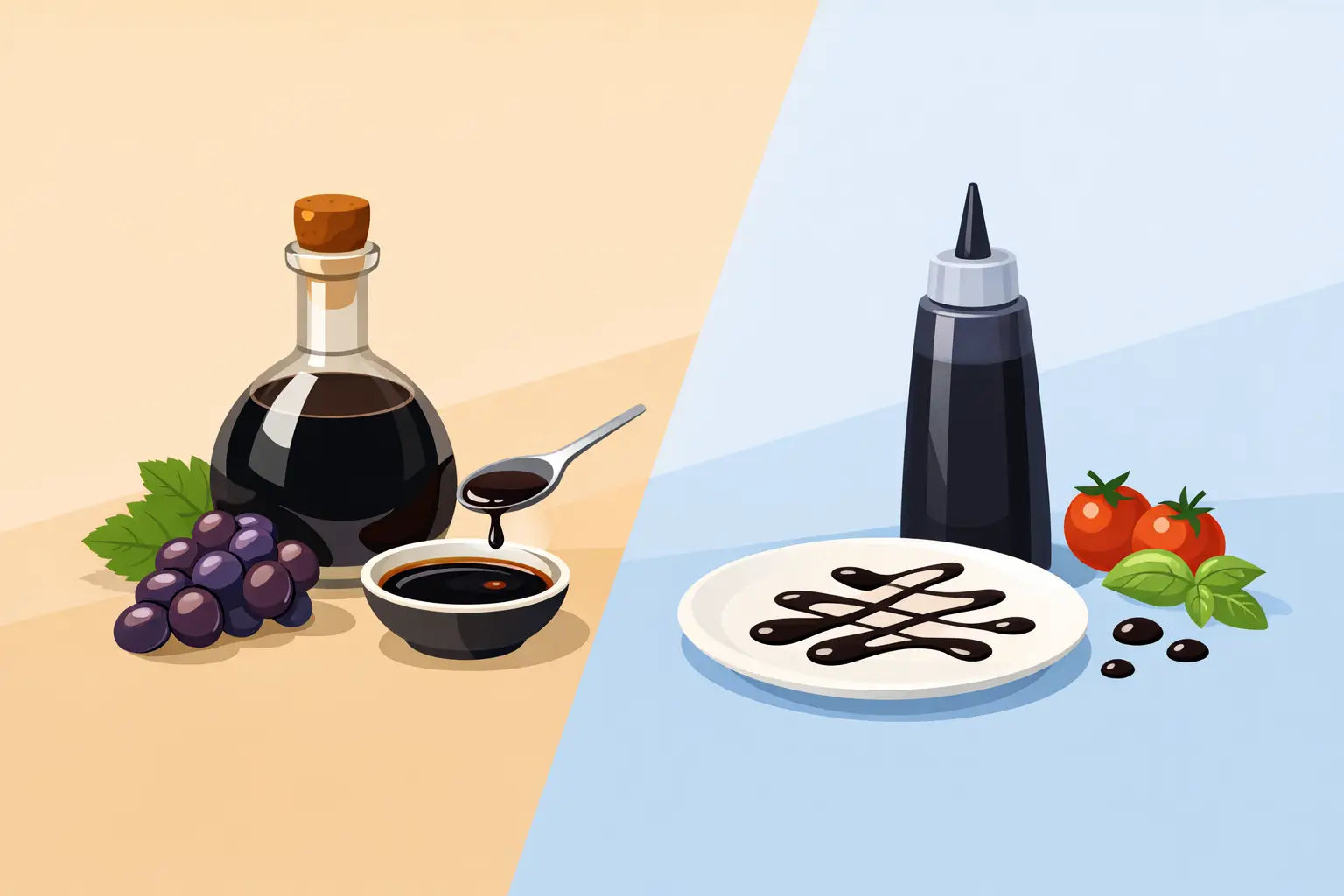 Aged Balsamic Vinegar vs Glaze: What to Pour