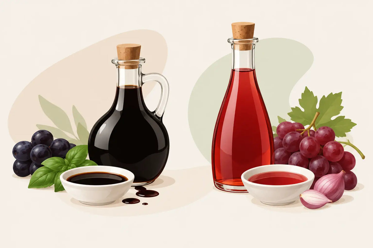 Balsamic Versus Red Wine Vinegar: When to Use Each