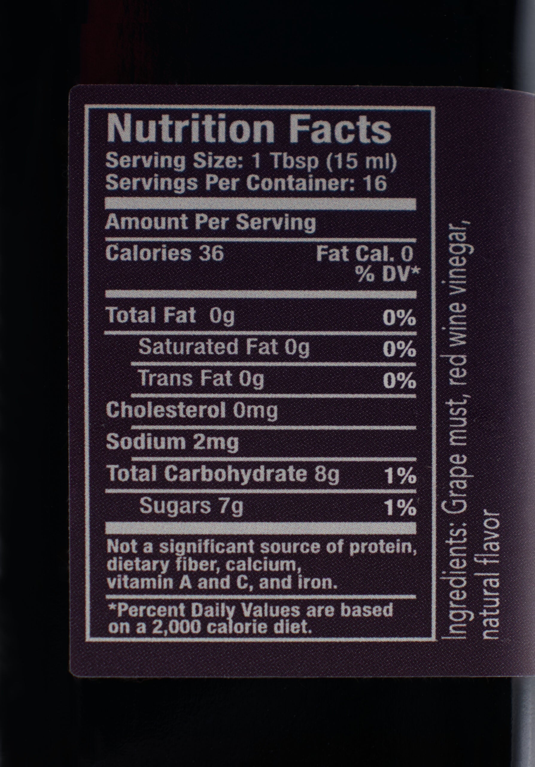 Raspberry Aged Dark Balsamic Vinegar