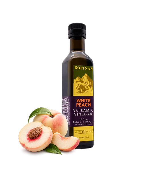 Peach Balsamic Vinegar | Light & Sweet – Kofinas Olive Oil