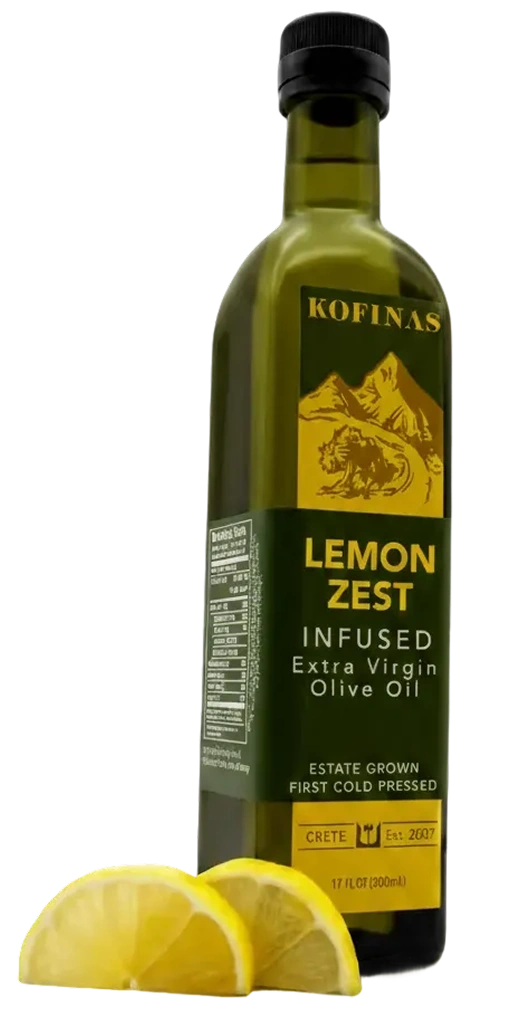 Lemon Zest Infused Olive Oil