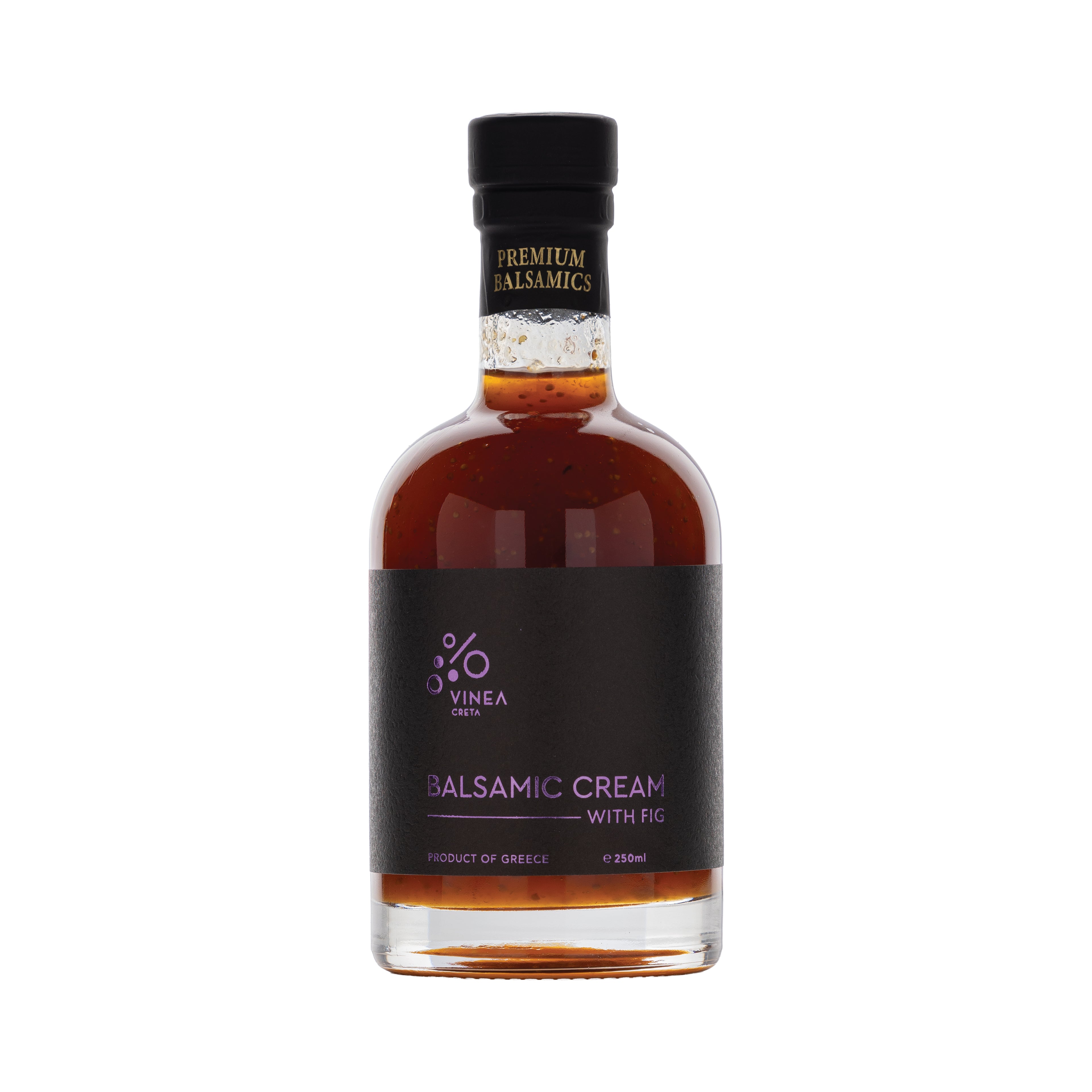 Vinea Creta Thick Sweet Cretan Balsamic Vinegar — Aged, Fig Infused