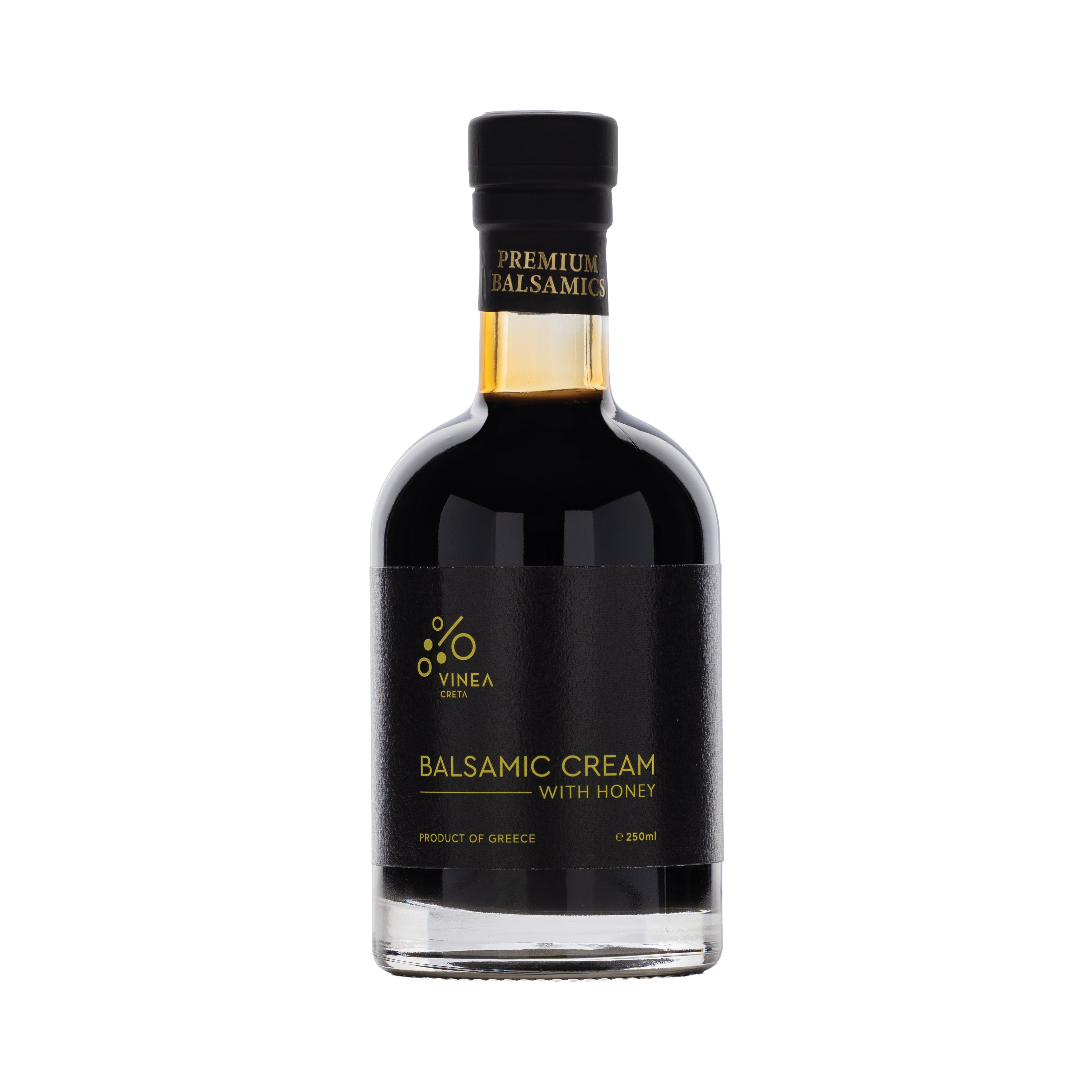 Vinea Creta Honey-Infused Balsamic Vinegar — Smooth, Golden, Naturally Sweetened