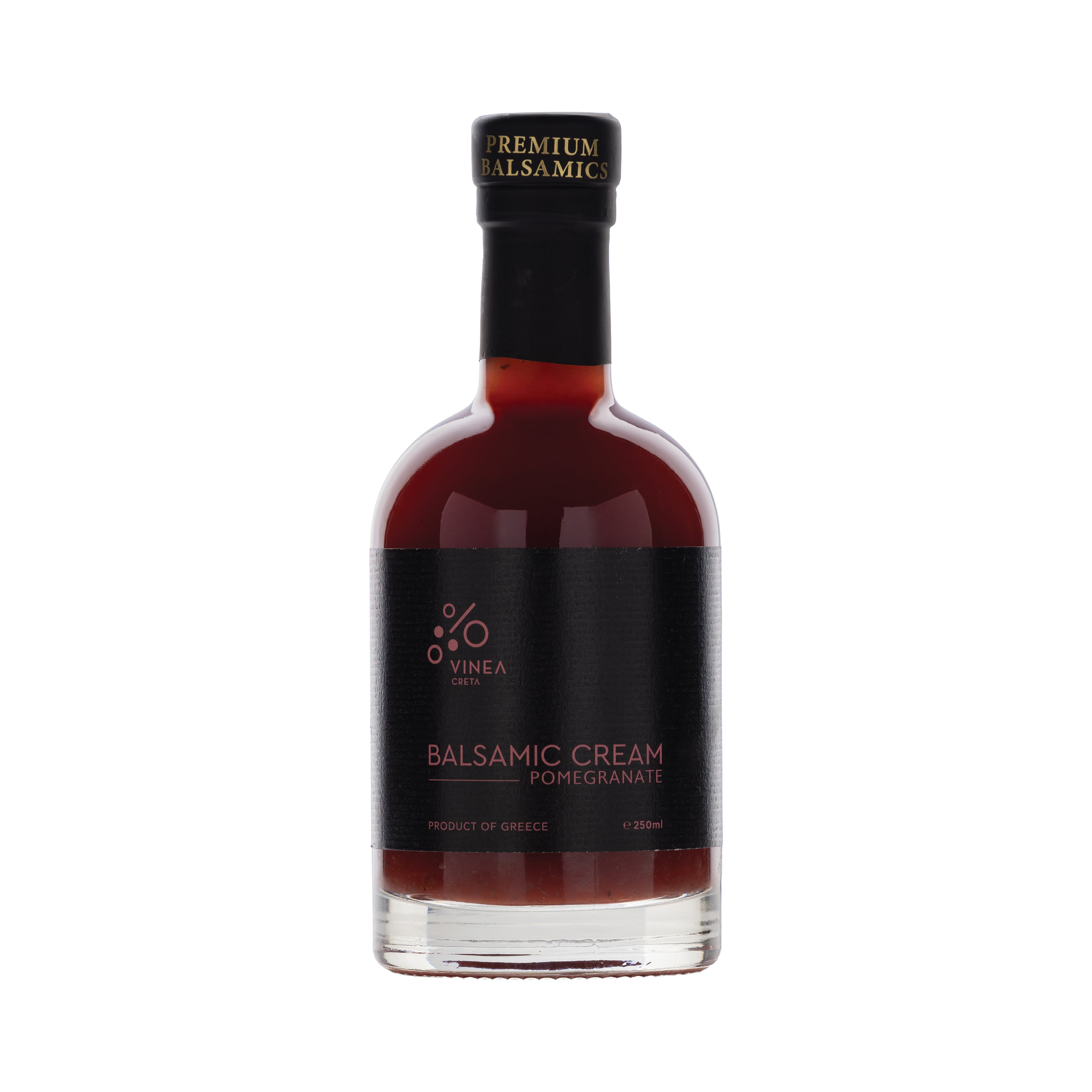 Vinea Creta Thick Sweet Cretan Balsamic Vinegar — Aged, Pomegranite Infused