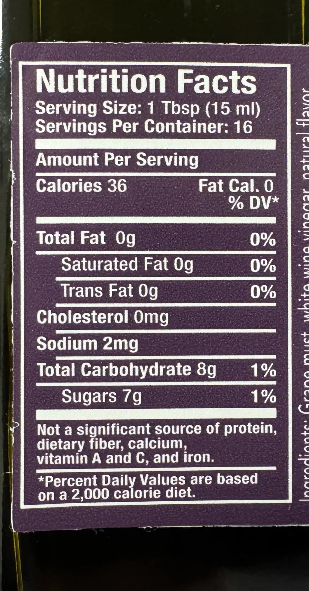 Champagne White Balsamic Vinegar