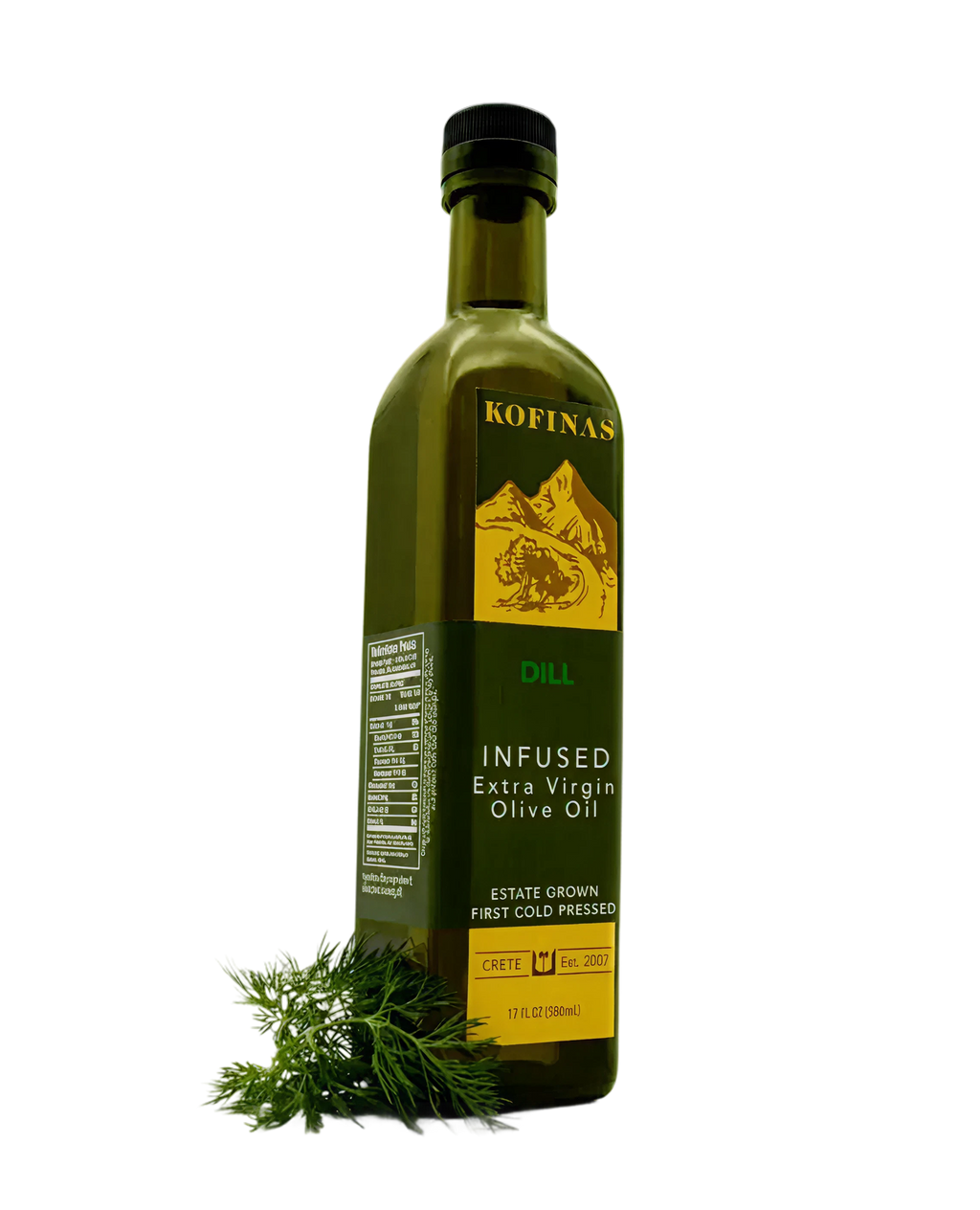Dill Infused Extra Virgin Olive Oil