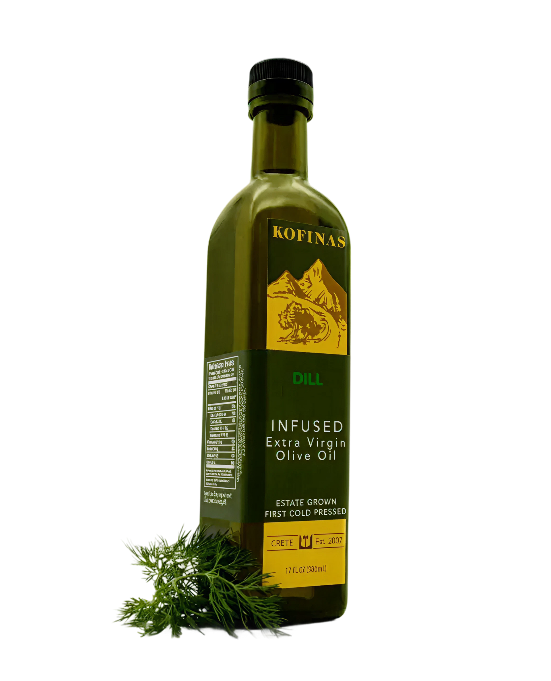 Dill Infused Olive Oil | Real Herb EVOO – Kofinas Olive Oil