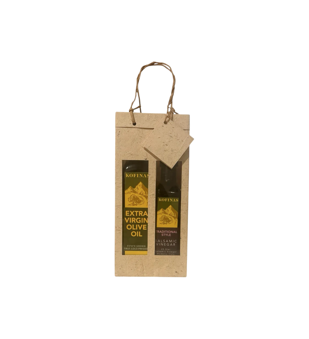 Two Full Size Bottle (Mix/Match) Gift Bag Set