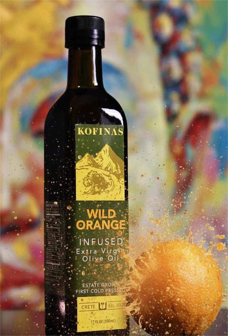 Wild Orange Infused Olive Oil | Cretan – Kofinas Olive Oil
