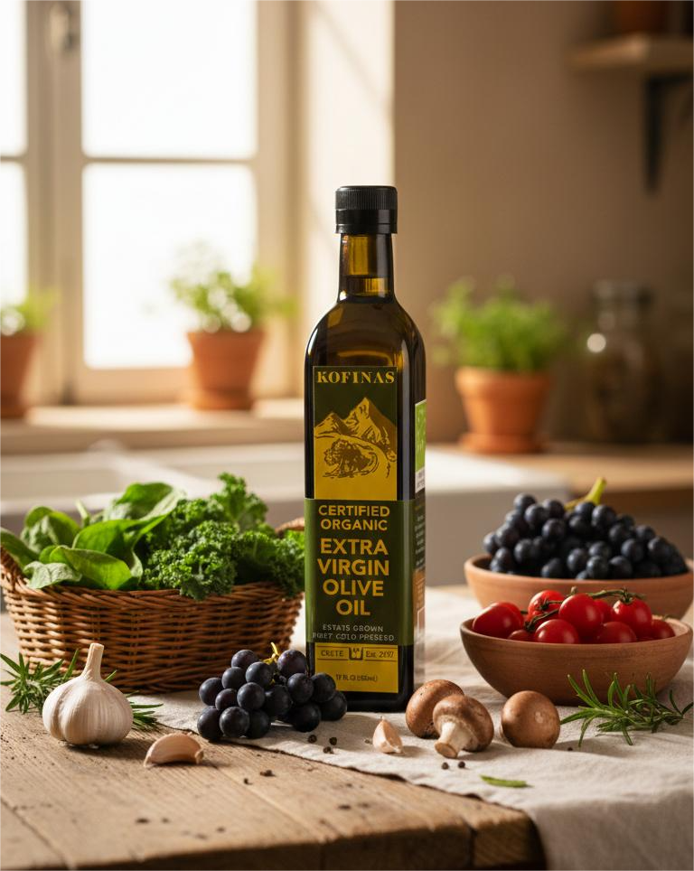 Certified Organic Olive Oil