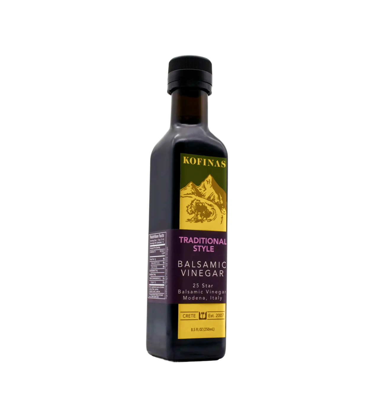Traditional Style Aged Dark Balsamic Vinegar