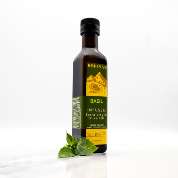 Basil Infused Olive Oil 250ml(8.5oz)