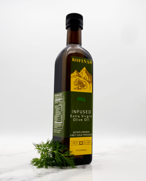 Dill Infused Olive Oil 500ml(17oz)