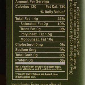 Basil Infused Olive Oil 500ml(16.9oz) - Image 2