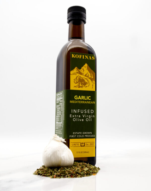 Garlic Mediterranean Infused Olive Oil 500ml(16.9oz)