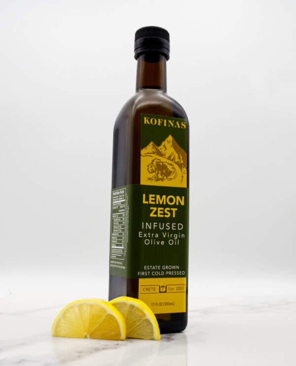 Lemon Zest Infused Olive Oil 500ml(16.9oz) (formerly known as Citrus)