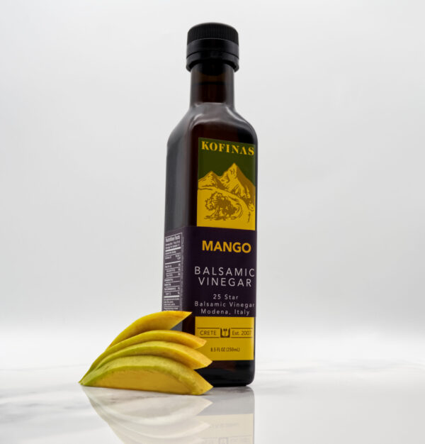 Mango Infused Aged White Balsamic Vinegar 250ml(8.5oz)
