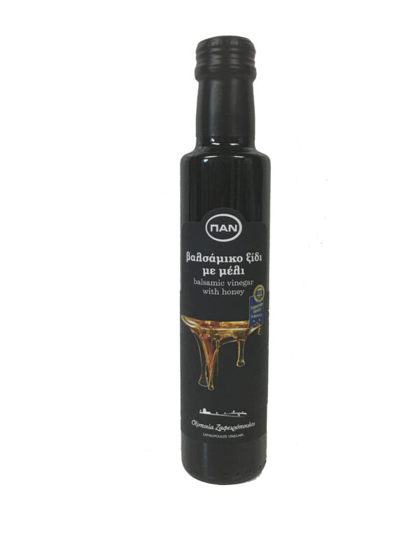 Greek Balsamic Vinegar, Honey Infused 250ml(8.5oz)